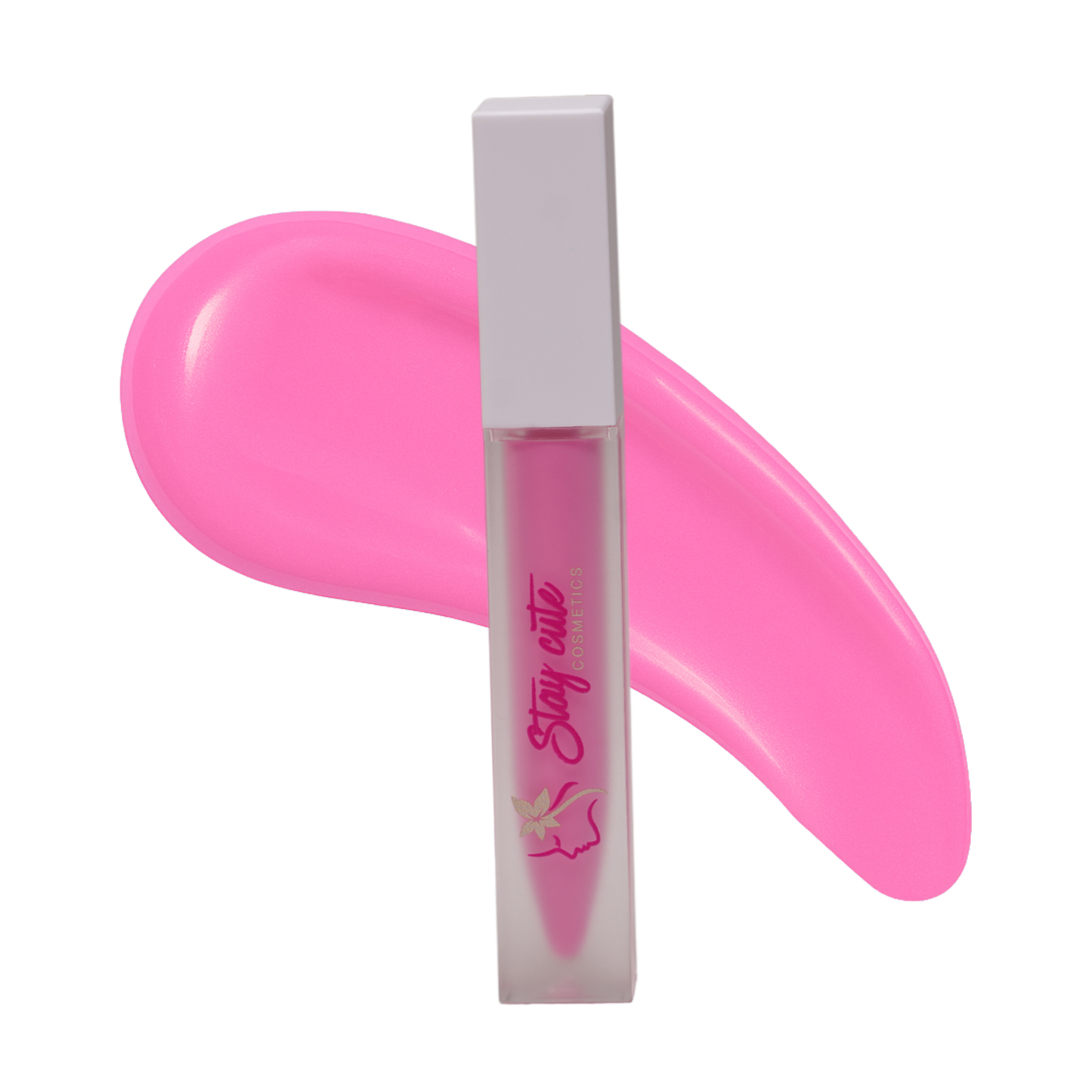 Topnotch-pink tinted cream gloss.